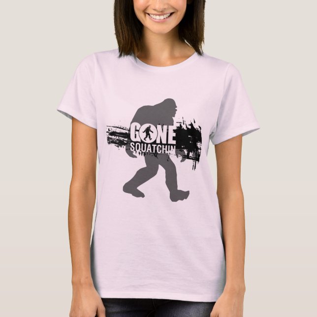 T-shirt Squatchin allé (Devant)
