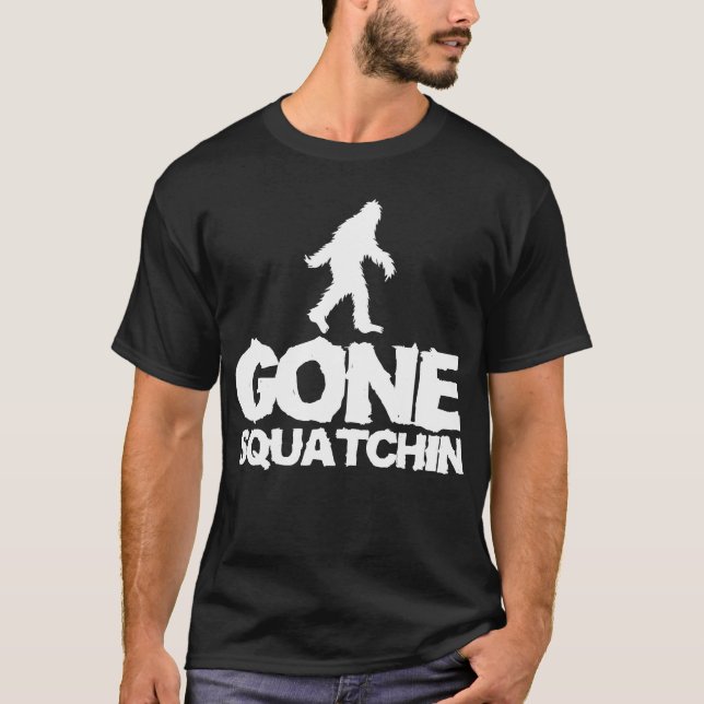 T-shirt Squatchin allé (Devant)