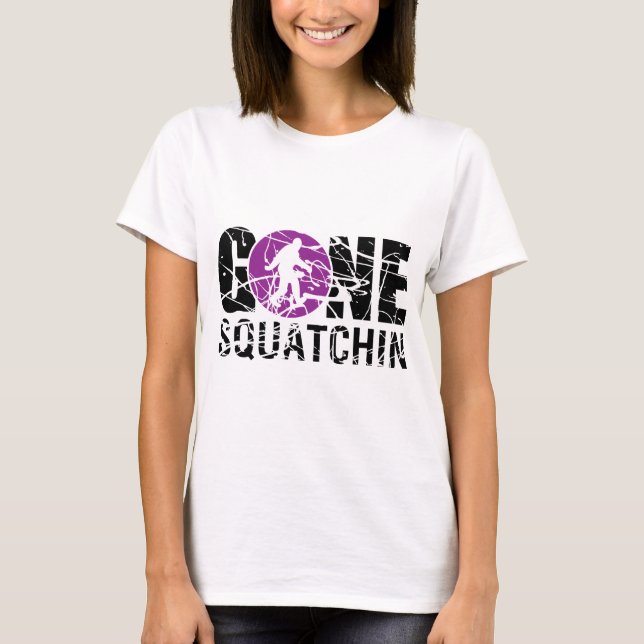 T-shirt Squatchin allé (Devant)