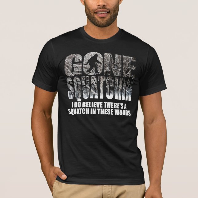 T-shirt Squatchin allé ** édition spéciale d'hiver ** (Devant)