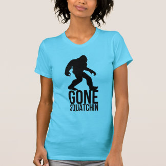 T-shirt Squatchin allé grand par pied