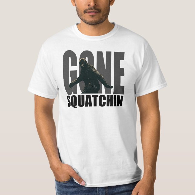 T-shirt SQUATCHIN allés - Version de luxe (Devant)