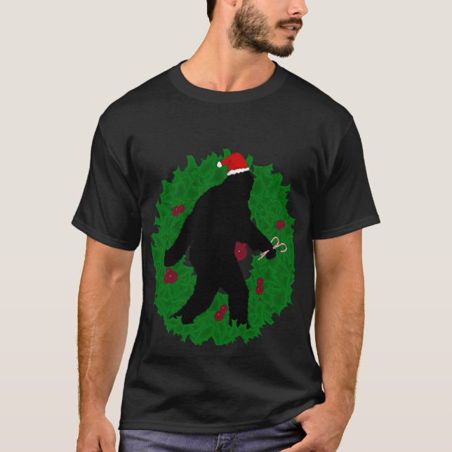 T-shirt Squatchine de Noël' (Devant)