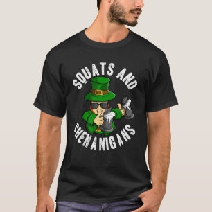 T-shirt Squats et Shenanigans Jour de la Saint Patrick Lep