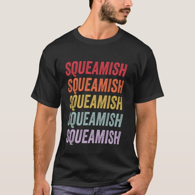 T-shirt Squeamish (Devant)