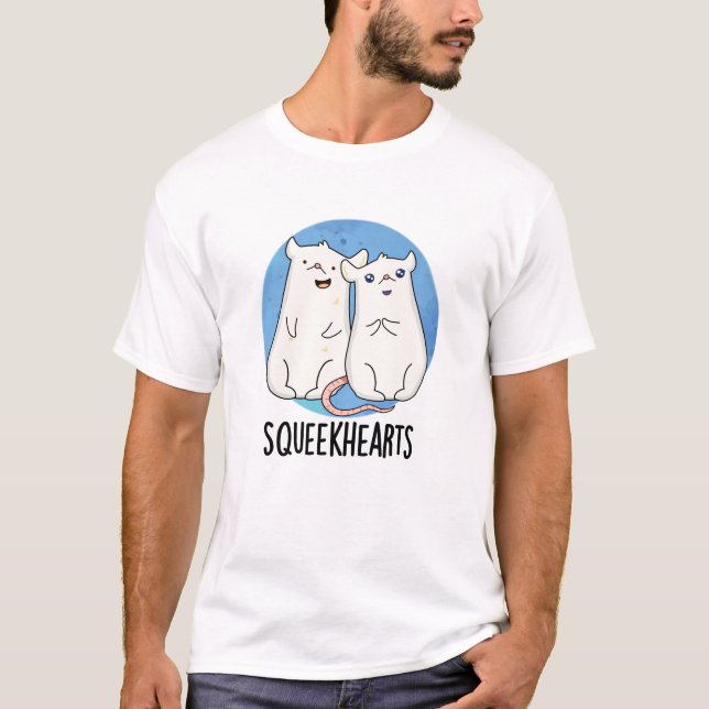 T-shirt Squeekhearts Funny Souse Pun d'amour (Devant)
