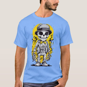 T-shirt squelette