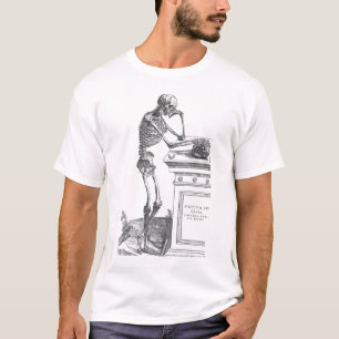 T-shirt Squelette Avec Chemise Crâne