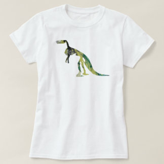 T-shirt squelette de claosaurus