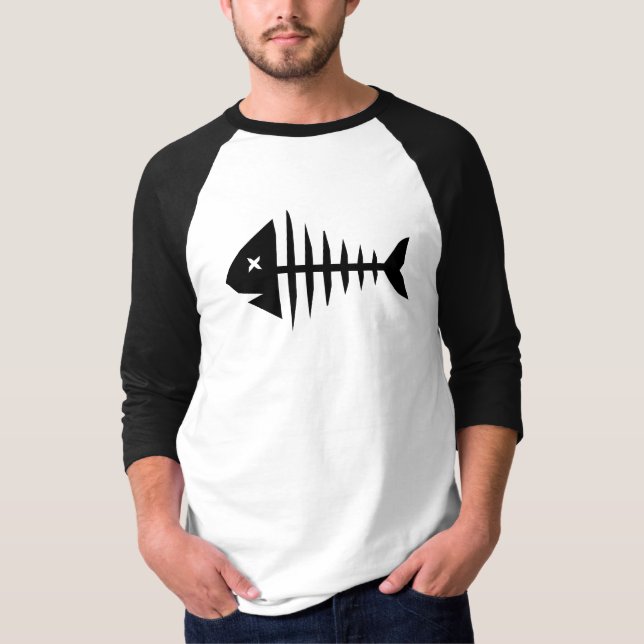T-shirt Squelette de Fishbone (Devant)