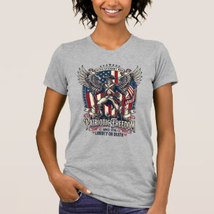 T-shirt Squelette de guerre révolutionnaire patriotique so