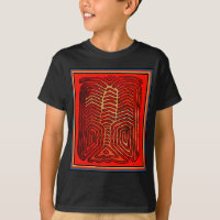 Squelette de homard tribal indien Cuna