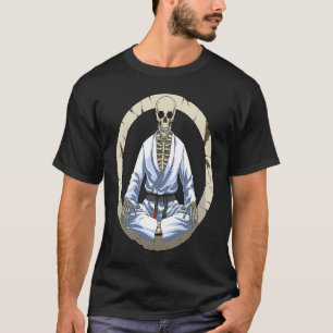 T-shirt Squelette de Jiu Jitsu Brésilien et BJJ