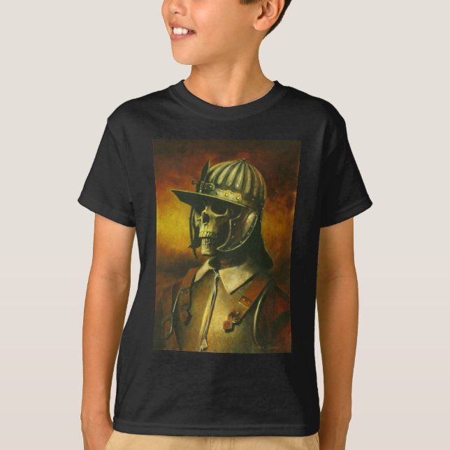 T-shirt Squelette de la guerre civile (Devant)