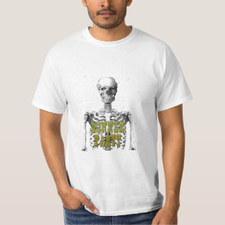 T-shirt squelette de partie de donner