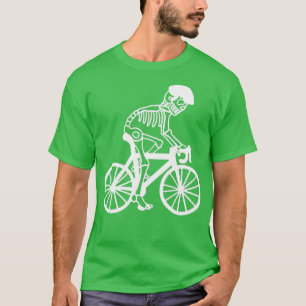 T-shirt Squelette de vélo