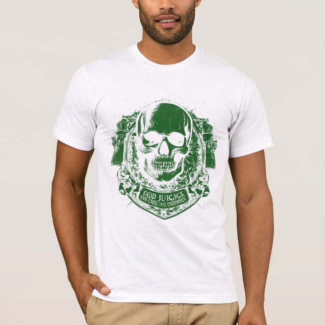 T-shirt Squelette de vision à rayons X (Devant)