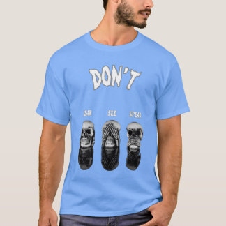 T-shirt Squelette d'Halloween drôle sketch éffrayant drôle