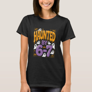 T-shirt Squelette d'Halloween ensorcelé Numéro Six Sept Ha