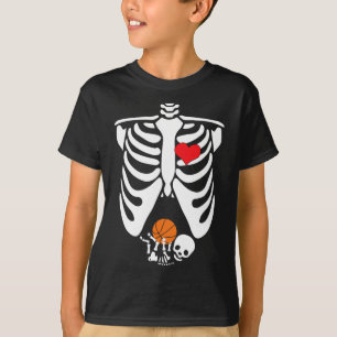 T-shirt Squelette drôle