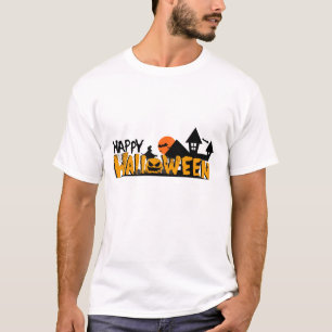 T-shirt Squelette fantôme drôle avec bière de citrouille H