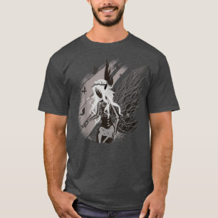 T-shirt Squelette Fée Foncé Fairycore Faecore Fairywave Go