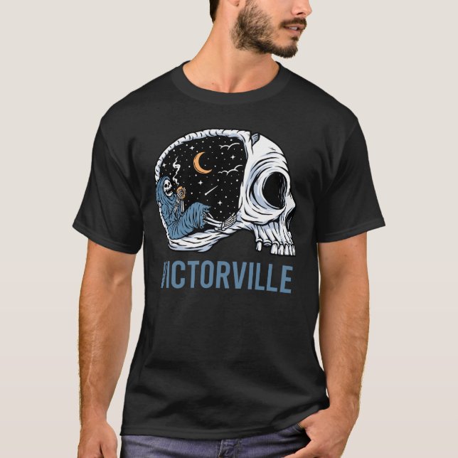 T-shirt Squelette froid - Victorville (Devant)