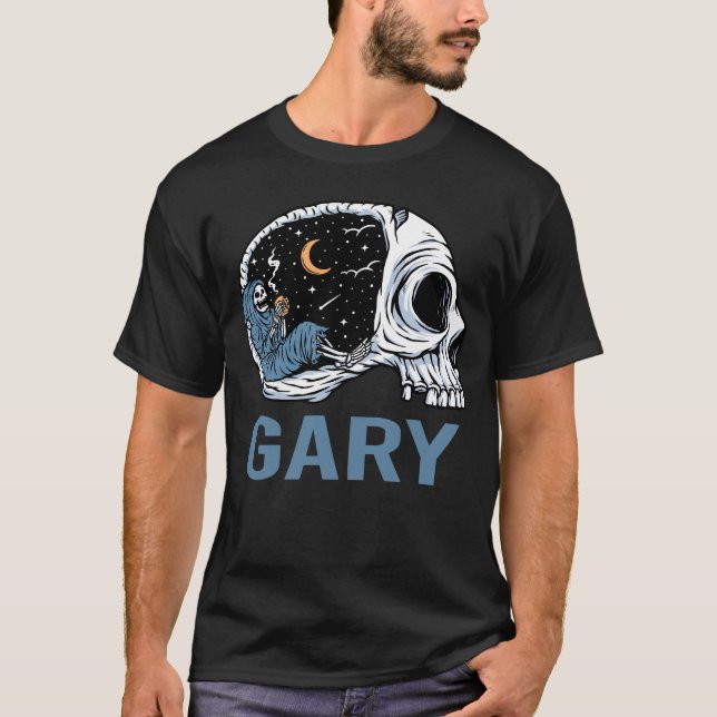T-shirt Squelette glaçant - Gary (Devant)