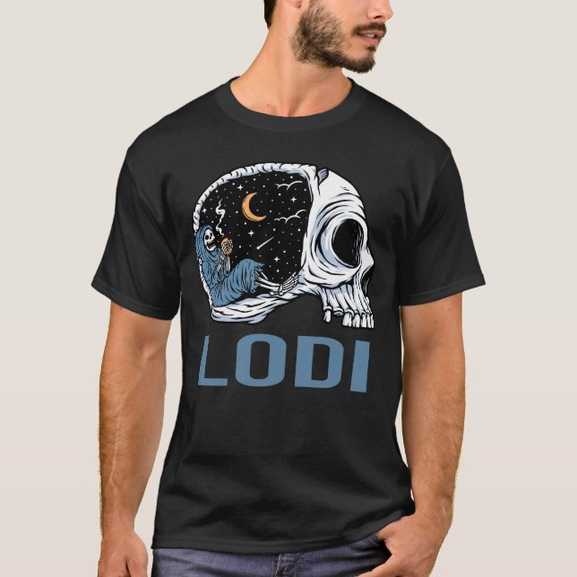T-shirt Squelette glaçant - Lodi (Devant)