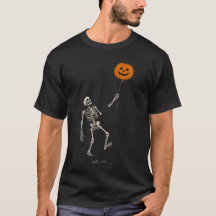 Squelette humour noir Halloween