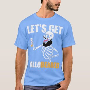 T-shirt Squelette ivre Boire Costume de bière Drôle Hallow