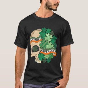 T-shirt Squelette Je suis mort dans Saint Patrick's Day C