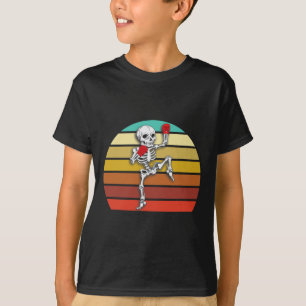 T-shirt Squelette Muay Thai Halloween Kickboxing Mma