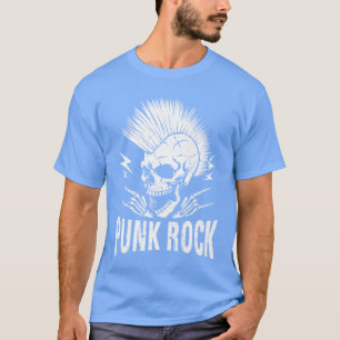 T-shirt Squelette Punk Rock Premium 2