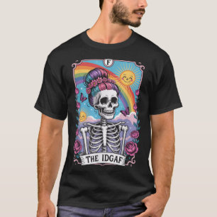 T-shirt Squelette sarcastique la carte de tarot drôle Idga