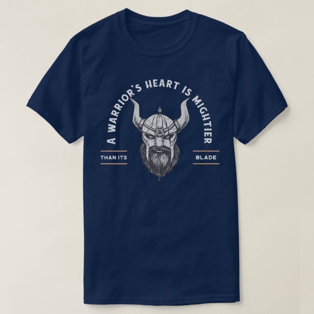 T-shirt Squelette Viking Warrior Odin Norse Warrior  (Design devant)