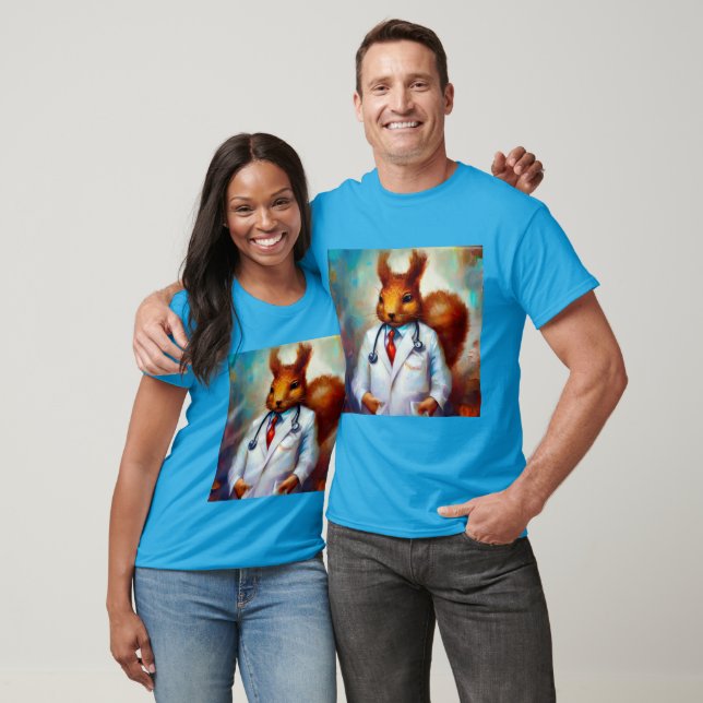 T-shirt Squirrel Doctor (Unisexe)