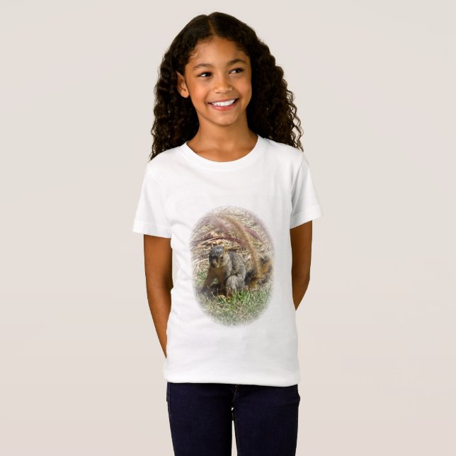T-shirt - Squirrel Portrait (Devant entier)