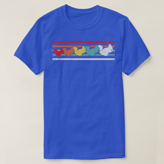 T-shirt Squirrel Retro (Design devant)