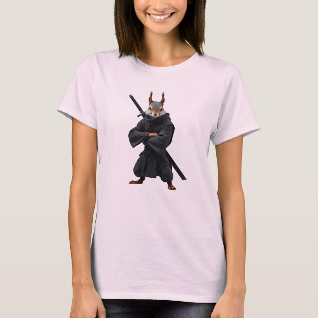T-shirt Squirrel Samurai (Devant)