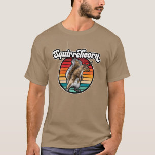 T-shirt Squirrelicorn - drôle, vintage licorne d'écureuil