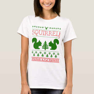 T-shirt Squirrell Ugly Sweater