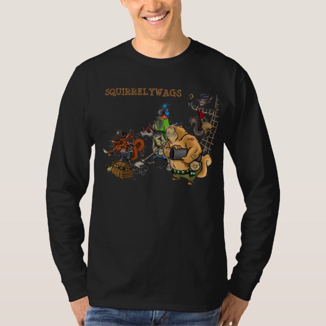 T-SHIRT SQUIRRELYWAGS (Devant)