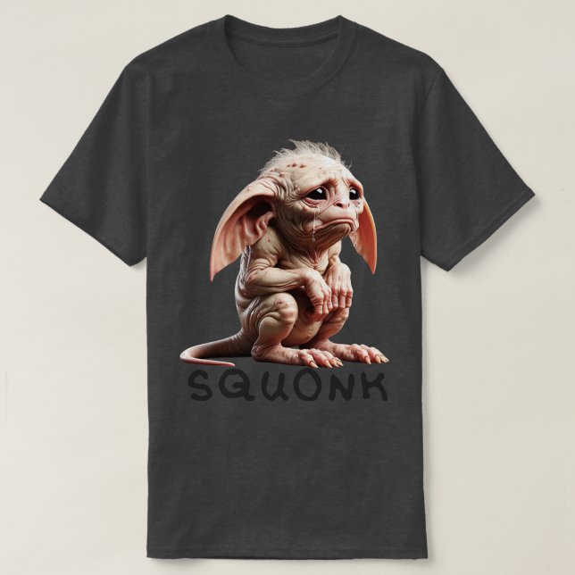 T-shirt Squonk Pennsylvanias Saddest Cryptid (Design devant)