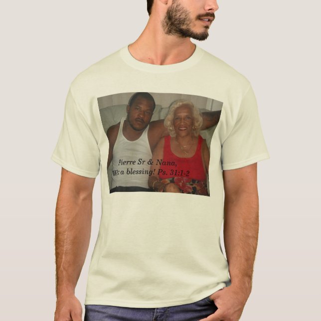 T-shirt Sr et Nana de Pierre, (Devant)