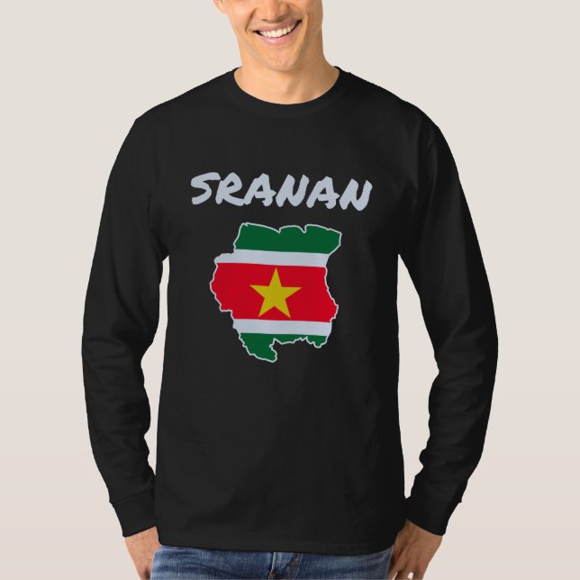 T-shirt Sranan (Suriname) (Devant)