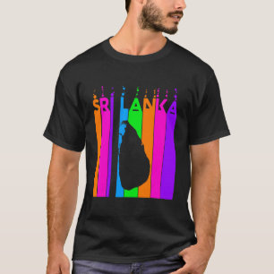 T-shirt Sri Lanka Bulles Colorées