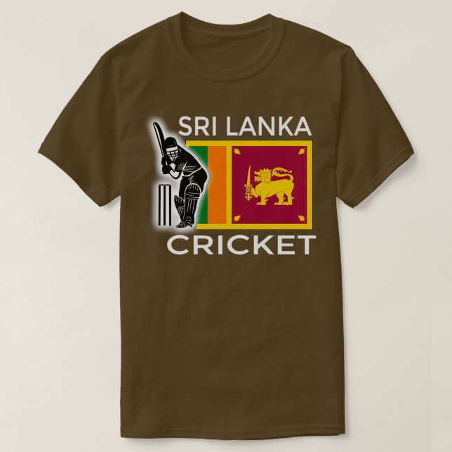 T-shirt Sri Lanka Cricket 5 (Design devant)