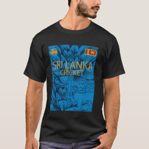 T-shirt Sri Lanka Cricket Parfait pour les fans de cricket