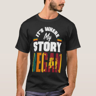 T-shirt Sri Lanka Sri Lanka Drapeau son pays
